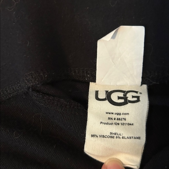 UGG Black Stretch Leggings - Smooth Fit M - Picture 5 of 6